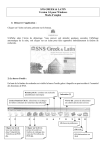 SNS GREEK & LATIN Version 1.0 pour Windows Mode d`emploi