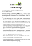 Mill&eacute;sime Bio Mode d`emploi