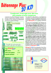 Fiche Technique Batonnage Plus 20KD