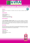 DETARTRANT PUISSANT - Le Vrai Professionnel