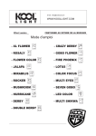 Mode d`emploi / User manual / Gu&iacute;a del usuario