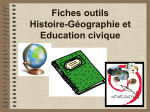 Fiches outils Histoire-Géographie et Education civique
