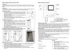 Mode d`emploi du portier vidéo VTP