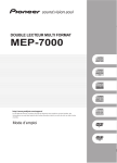MEP-7000 - Pioneer Electronics