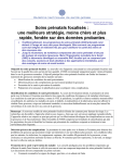 Soins pr&eacute;natals focalis&eacute;s : une meilleure strat&eacute;gie, moins