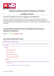 Document dans un webclasseur élève