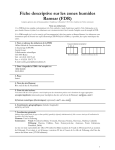 Fiche descriptive sur les zones humides Ramsar (FDR)