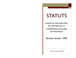 Statuts - SCFP 1340