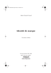 Identit&eacute; de marque