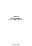 La fonction redistributive des prestations