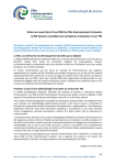 Communiqué de presse - Pôle Environnement Limousin