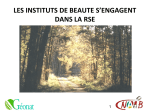 Les instituts de beauté s`engagent dans la RSE