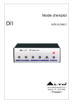 ALTO-Di1 manual - Service Audiovisuel