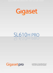 Gigaset SL610H PRO – votre précieux compagnon