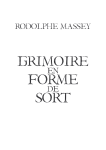 GRIMOIRE EN FORME DE SORT - Magick