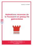 Animations vacances de la Toussaint en presqu`île guérandaise