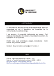 Essai d`&eacute;laboration d`une - Biblioth&egrave;ques de l`Universit&eacute; de Lorraine