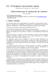 Principales intoxications aiguës - Facultés de Médecine de Toulouse
