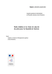 Rapport - Le Monde