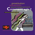 Prostitution, prévention, accompagnement