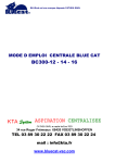 KTA System ASPIRATION CENTRALISEE