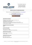 R&eacute;parateur M&eacute;tallisant