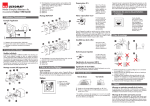 Mode d`emploi détecteur de mouvement Indoor 180