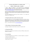 Liste des outils déposés sur le classeur virtuel Section : Écoles en