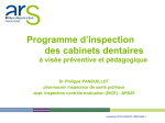 Programme d`inspection des cabinets dentaires