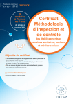 Certificat Méthodologie d`inspection et de contrôle