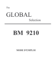 Global BM 9210 sans G