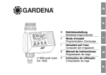 OM, Gardena, Programmateur d`arrosage, Art 01833-20, 2007-06