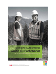 Guide du Partenariat - Aboriginal Skills Group