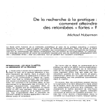 Revue française de pédagogie éditée par l`Institut national