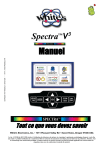 Spectra™V3 Manuel