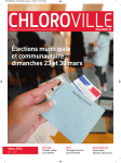 Élections municipale et communautaire