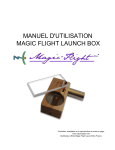 manuel d`utilisation magic flight launch box