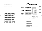 AVH-X5600BHS AVH-X4600BT AVH-X3600BHS AVH