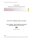 Mode d`emploi pour transcription multimodale adapté po