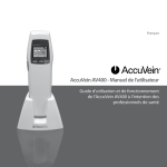 AccuVein AV400 - Manuel de l`utilisateur