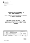 Assortiment d`appareils radio (terminaux portatifs)