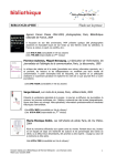 BIBLIOGRAPHIE : Flash sur la presse