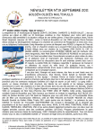 NEWSLETTER N&deg;19 SEPTEMBRE 2011