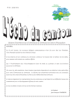 Bulletin d`information de la Communauté de Communes du Canton