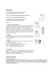 Mode d`emploi Instructions de montage
