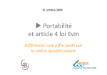 Pr&eacute;sentation PROBTP