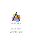 T&eacute;l&eacute;chargez notre Guide de la saisie en ligne