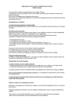 Organisation d`une pes&eacute;e Mode d`emploi