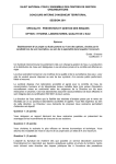 CONCOURS INTERNE D`INGENIEUR TERRITORIAL