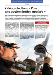 CISPD Vid&eacute;oprotection : &laquo; Pour une agglom&eacute;ration apais&eacute;e
